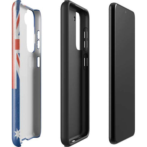 Australia Flag Distressed Galaxy S22 Plus Pro Case